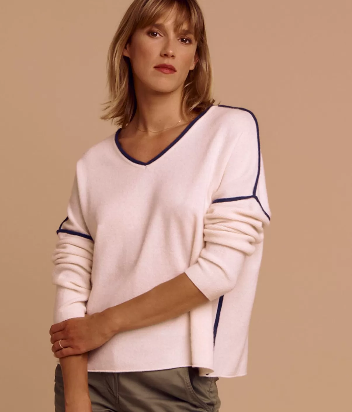 Mesh>DEVERNOIS Cashmere Sweater