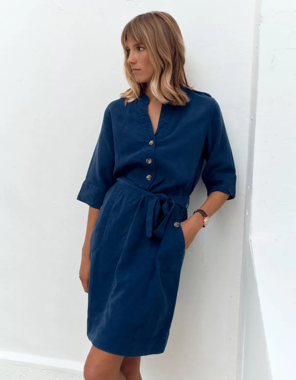 Dresses And Skirts>DEVERNOIS Shirt Dress