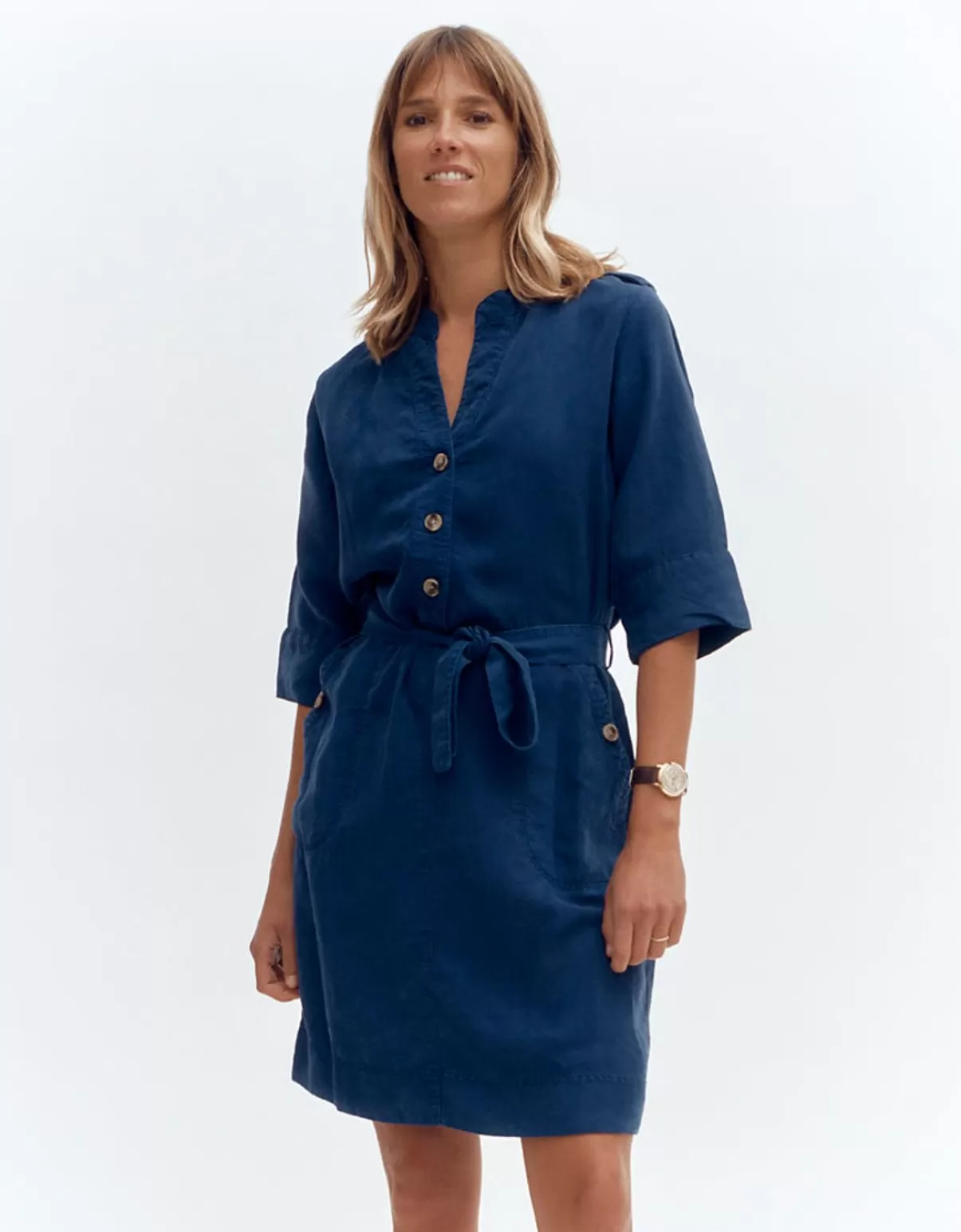 Dresses And Skirts>DEVERNOIS Shirt Dress